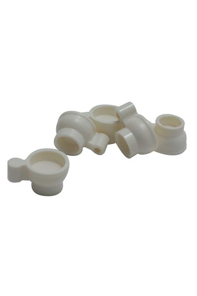 LEGO Original Accessory Custom Minifigure Minifigure Kitchen White Tea Cup 2 Pieces Will Be Sent
