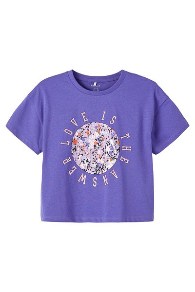 name ıt T-Shirt - Lila - Regular Fit