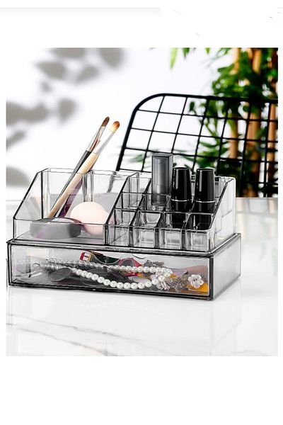 AHİR TİCARET Σετ Συρταριέρα με Organizer Platinum Ak - 611