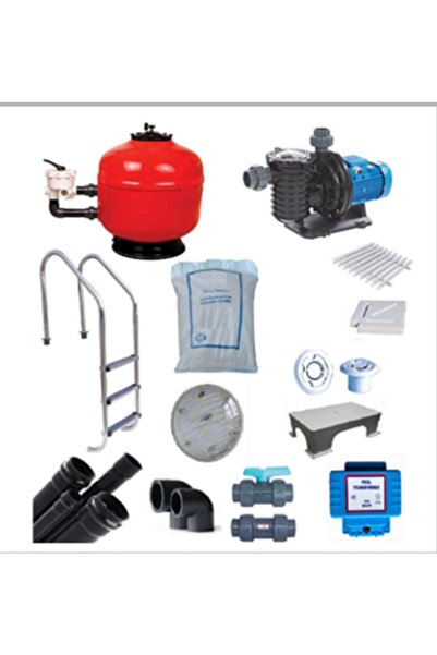 Atlaspool Skimerli Havuz Yapım Seti 2 Yıl Garantili 80 M3 Kadar