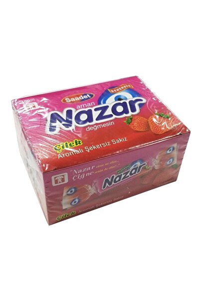 OTTOMON Nazar Sakız 100 Adet Damla Sakızlı/ Naneli/karpuzlu/çilekli/bikarbonatlı