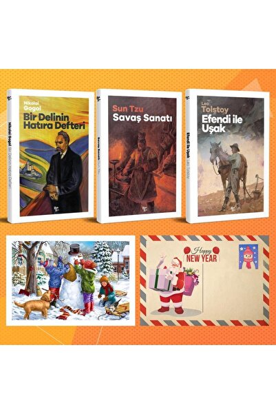 Halk Kitabevi Dünya Klasikleri Üçlü Set - Bir Delinin Hatıra Defteri - Savaş ...