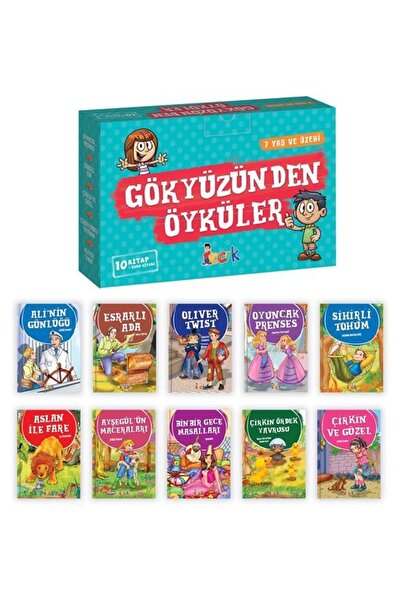 Bıcırık Yayınları Gökyüzünden Öyküler Seti 10 Kitap + Soru Kitapçığı