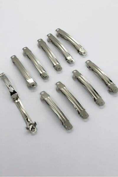 Hobigram 5 τεμάχια 5 εκ. Ασημί Χρώμα Μεταλλική Αυτόματη Πόρπη Κενή Μη Διακοσμημένη – Πόρπη, Μεταλλική Πόρπη, Γυαλιστερό Σχέδιο