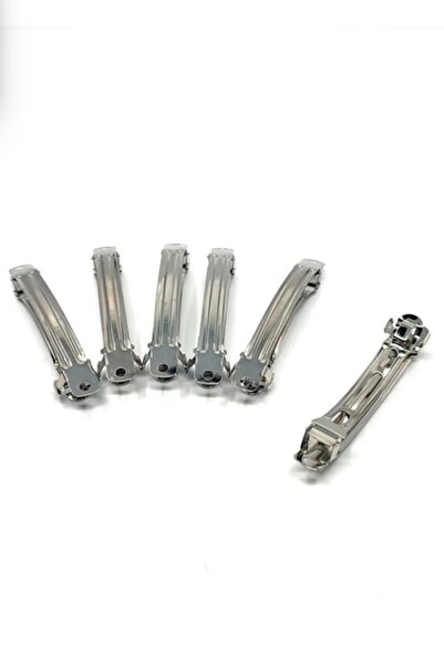 Hobigram 10 Pieces 5 cm Silver Color Metal Automatic Buckle Blank Undecorated – Buckle, Metal Buckle, Shiny Design