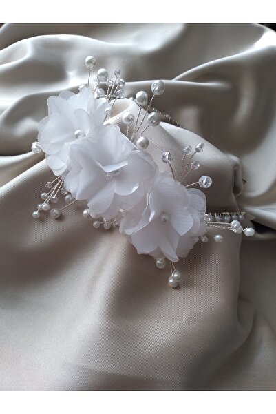 DOĞA ART STORE 3 Λουλούδια Πέρλα Στέμμα