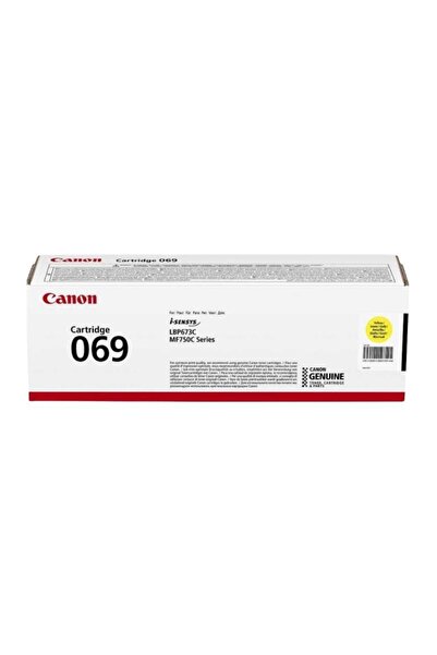Canon Lbp673cdw Mf752cdw Mf754cdw 5091c002 Crg-069 Sarı Toner 2100 Sayfa