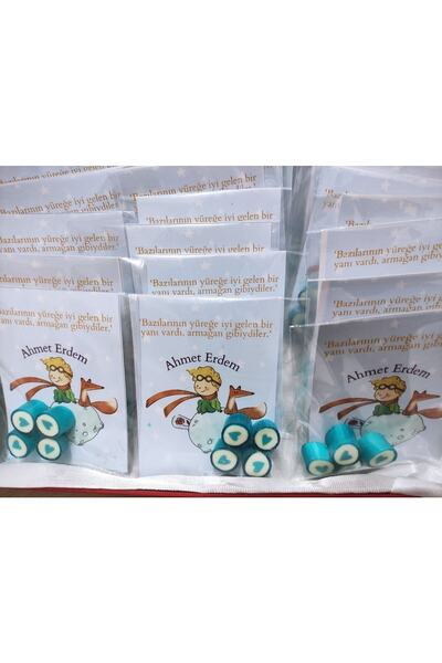 ŞEKERCİYAŞAR Baby Shower - Mevlit - Sünnet - Doğum Günü Mavi Kalp Bebek Şeker...
