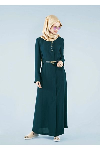 TRENDTESETTÜR T 1049 Orlando Hijab Overcoat - Άνετο και κομψό