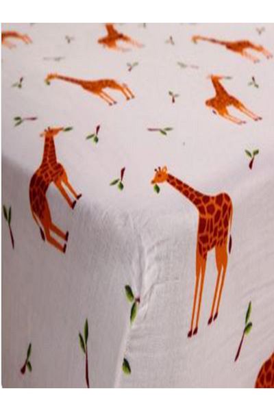 Bebbek Cute Animals Muslin Elastic Sheet