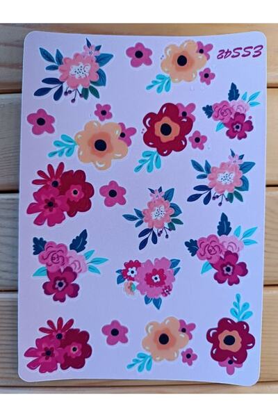 EyER Shoping Αυτοκόλλητα λουλουδιών για τηλέφωνο και πλάνερ, κατάλληλα για Bu...