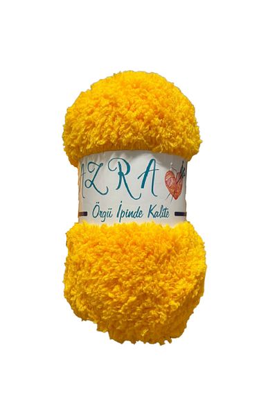 Azra Mother's Lamb Soft Quality Hand Knitting Thread 5 Pieces 100 gr 100 Mt Color: Yellow