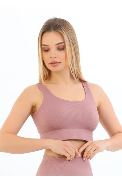 by İGP Товстий чорний бюстгальтер на бретельках з підкладкою та шнурівкою