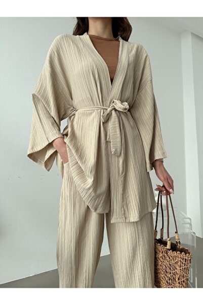 MRS. POLEEN Women's Kimono Set
