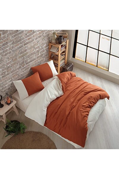 EVYA 100% органічний 160x200 см комплект постільної білизни, м'який, двосторонній