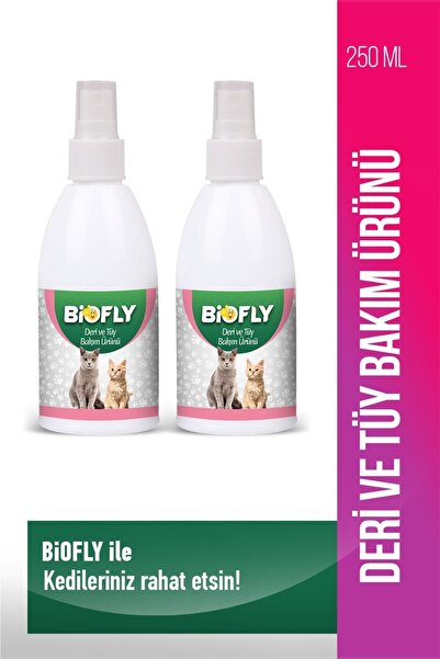 biofly Kedi Deri ve Tüy Bakım Bit Ve Pire Spreyi 250 ml 2 Adet