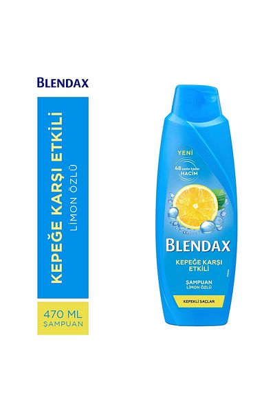 Blendax 470 Ml Lemon Extract Effective Against Dandruff
