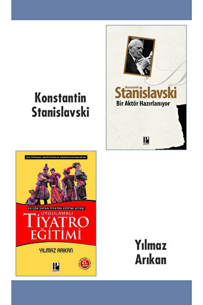 Pozitif Yayınları Bir Aktör Hazırlanıyor-uygulamalı Tiyatro Eğitimi 2'li Set
