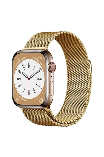 Mi7a Apple Watch 8 7 6 5 4 3 Se Ultra Uyumlu 42 / 44 / 45 / 49mm Milano Loop ...