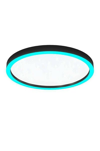 Eglo 900412   Indoor " Montemorelos-Z " Black Color Aluminum Led Ceiling Lamp Ip20 Max: 34.5W Diameter: