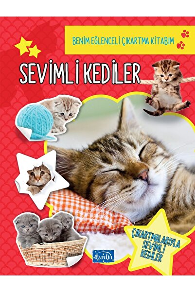 Parıltı Yayınları Sevimli Kediler - Benim Eğlenceli Çıkartma Kitabım