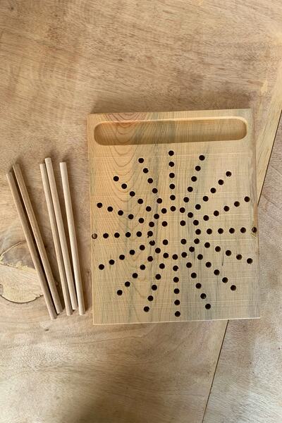 Arkaik Craft Placa Motiv Rotunda 30 Cm Lemn