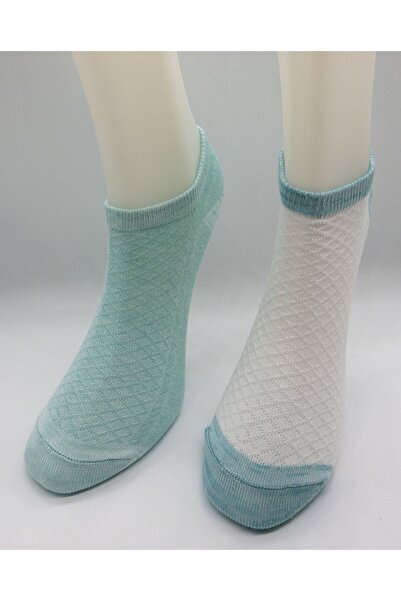 CİHO Чорапи 6 чифта дамски мрежести плетени Nova цветни чорапи до глезена