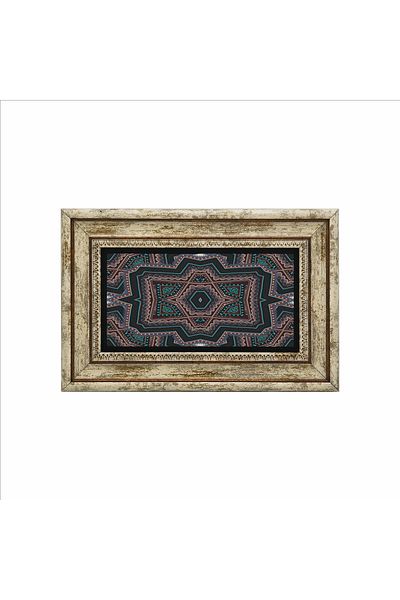 Sadrazam Natural Stone Painting - Pattern Printed, 20Cmx30Cm, Drg-095