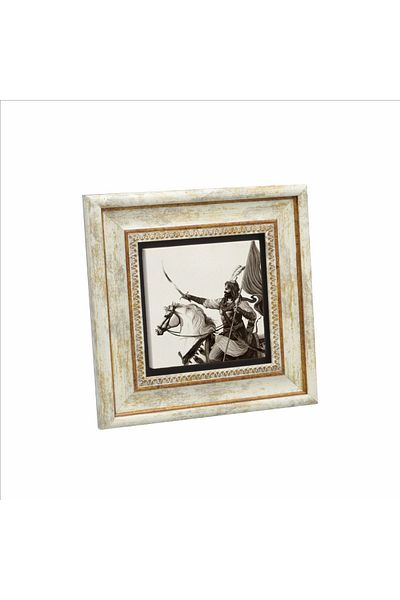 BAKSEPETE Hz. Hüseyin Draft Printed Natural Stone Painting 20Cmx20Cm Krg-085