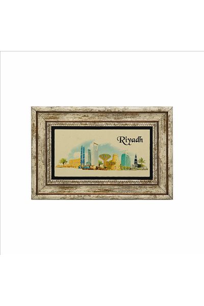 Sadrazam Pictură cu piatră naturală imprimată Arabia Saudită 20cmx30cm Drg-037