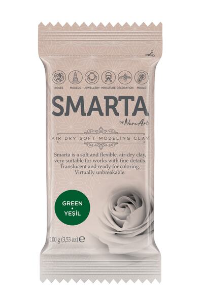 Smarta Modelleme Hamuru 100gr - Yeşil