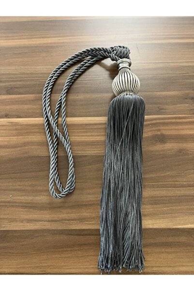 NEWTEKS Fon Perde Yan Bağlama Antrasit Brachol