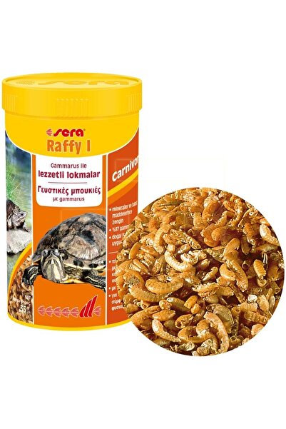 SERA Raffy I Kaplumbağa, Sürüngen Ve Balık Yemi Gammarus 250 Ml