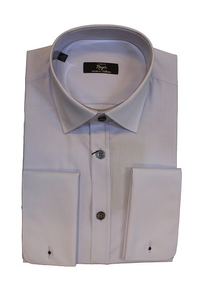 Nehir Men's Cuff Sleeve Slim Fit Pocketless Shirt
