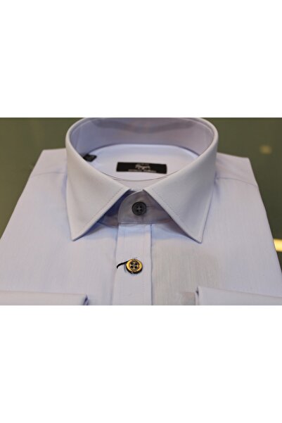 Nehir Erkek Manşet Kol Slim Fit Cepsiz Gömlek