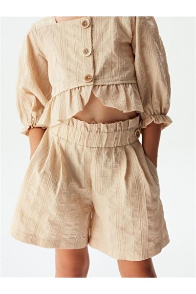 NK Girl's Elastic Waist Madam Shorts