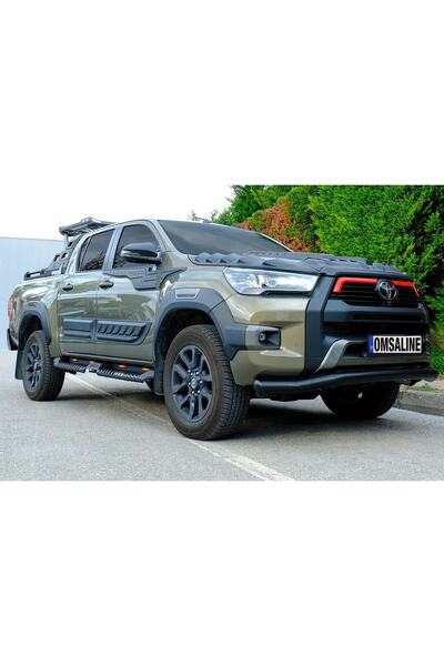 Omsa Toyota Hilux Texas Ön Alt Koruma Çap:76 Siyah 2020 Ve Sonrası