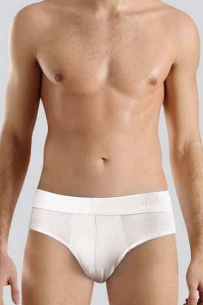 Anıt Ανδρικό εσώρουχο Modal Slip 5 τεμάχια 47% Βαμβάκι 47% Modal 6% Lycra Λευκό