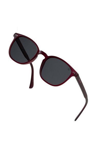 Endemique Studio No 20 Sun Matt Burgundy Sunglasses
