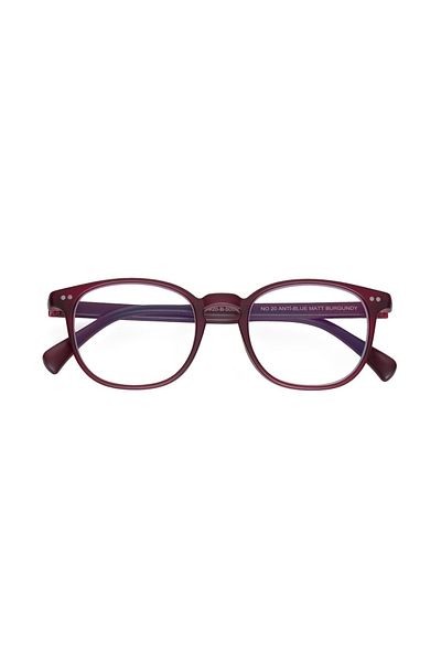Endemique Studio Endémique Studio No 20 Anti-blue Matt Burgundy Screen Glasses