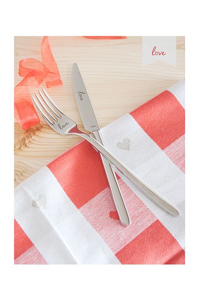 Narin Plaides Love Series - 18 Piece Cutlery Set