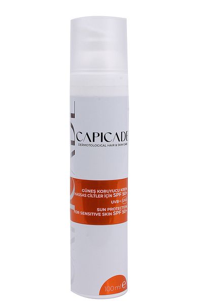 Capicade SPF50+ 100ml Sunscreen Cream - For Sensitive Skin (New Packaging)