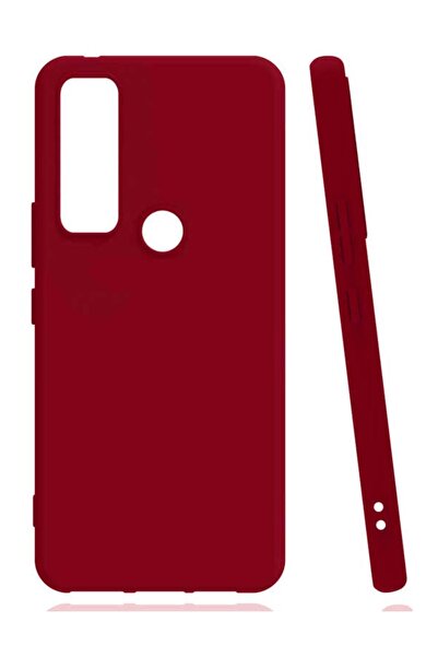 TCL 20 Se Uyumlu Kamera Korumalı Rubber Silikon Kılıf