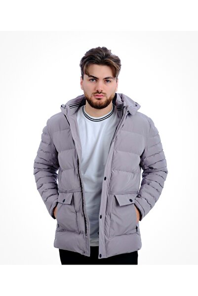 CZK Taş Luiz Şapkalı Kışlık Erkek Mont