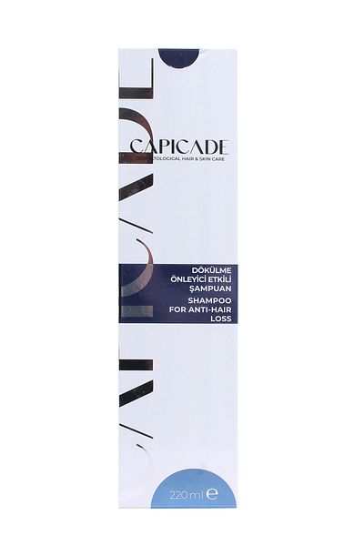Capicade 220ml Shampoo with Anti-Spill Effect - New Packaging