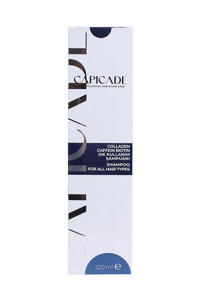 Capicade 220 ml New Packaging - Collagen Caffein Biotin Shampoo