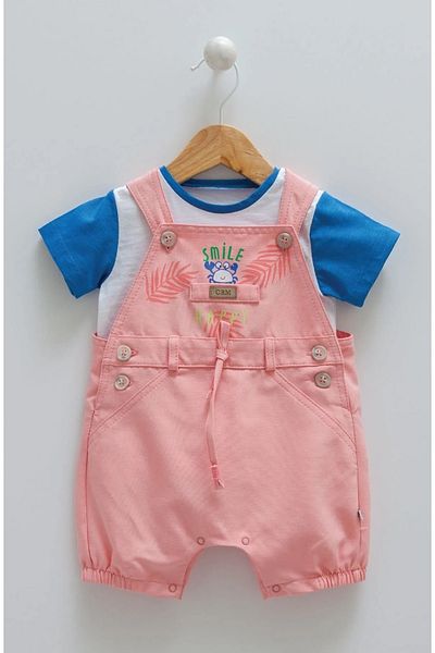 Caramell Cotton Fresh Size 2-Piece Salopet Set