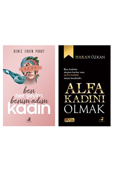 Olimpos Yayınları Ben Her Şeyim Benim Adım Kadın - Alfa Kadını Olmak 2 Kitap (deniz Erkin Purut - Hakan Özkan)