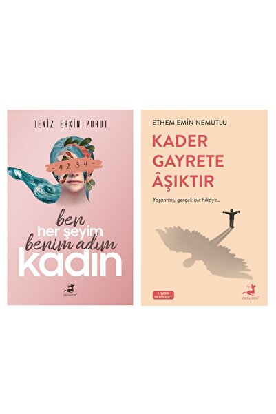 Olimpos Yayınları Ben Her Şeyim Benim Adım Kadın - Kader Gayrete Aşıktır 2 Ki...
