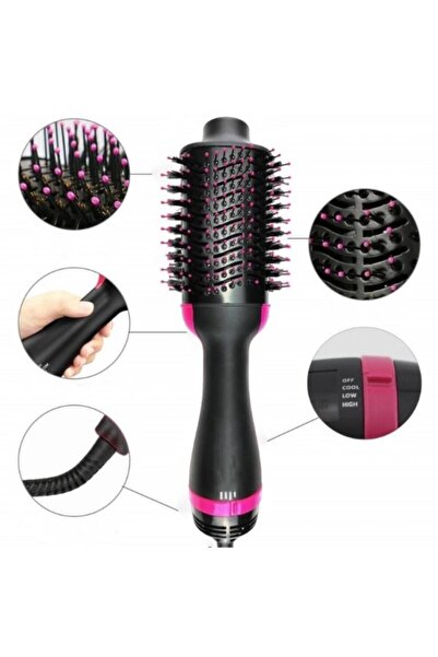 yeni hikaye 1000 W Saç Şekillendirici Ve Saç Düzleştirici Fön Tarağı Saç Kurutma